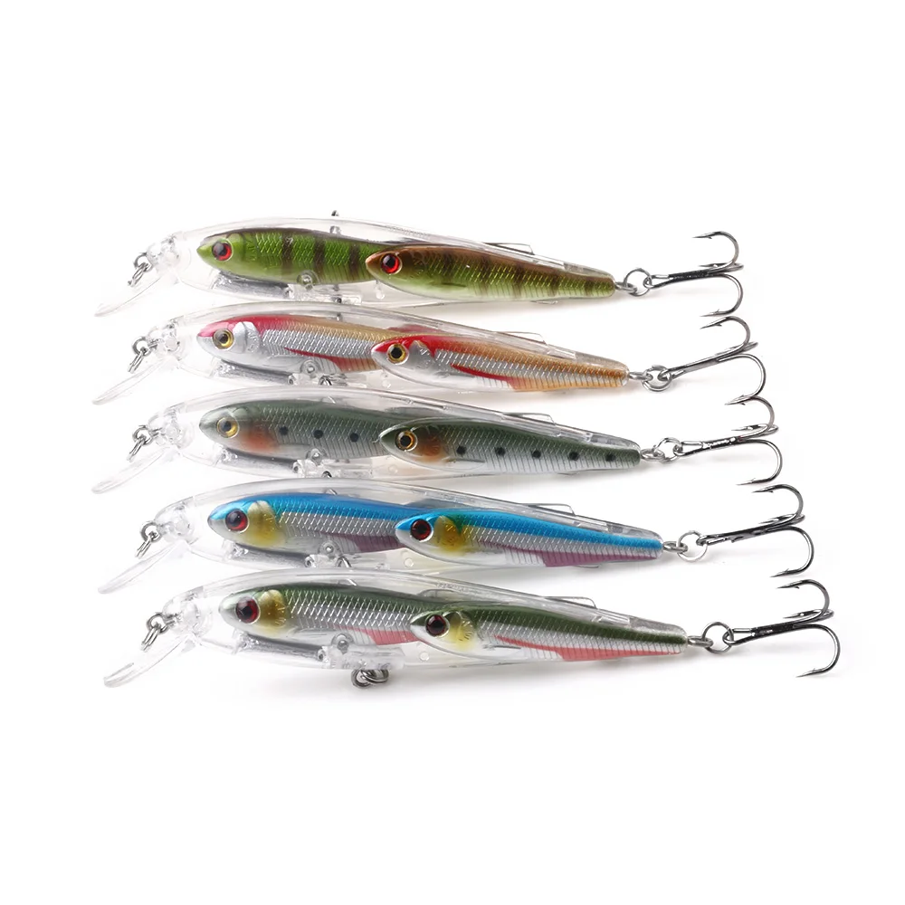 HENGJIA 5 шт. блесна рыболовная приманка 9 г 105 мм Jerkbait Swimbait | Спорт и развлечения