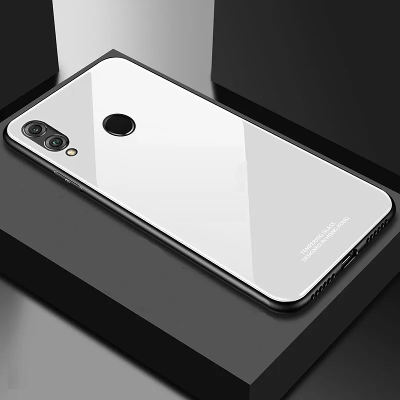 SemgCeKen Роскошный Жесткий стеклянный зеркальный чехол для huawei honor 10 lite v10 view note