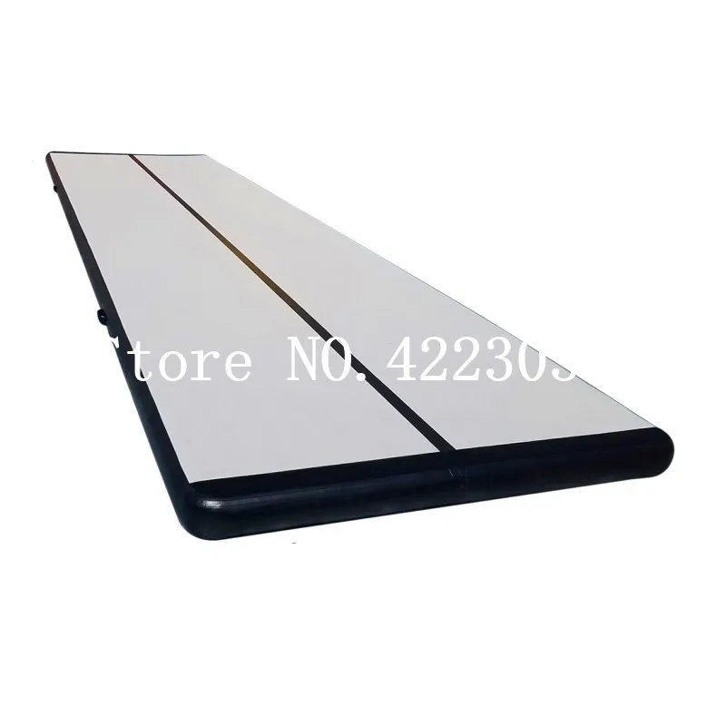 Скидка Бесплатная доставка, самая низкая цена, надувные гимнастические коврики 6x1x0,2 м 6 м, 7 м, 8 м из ПВХ