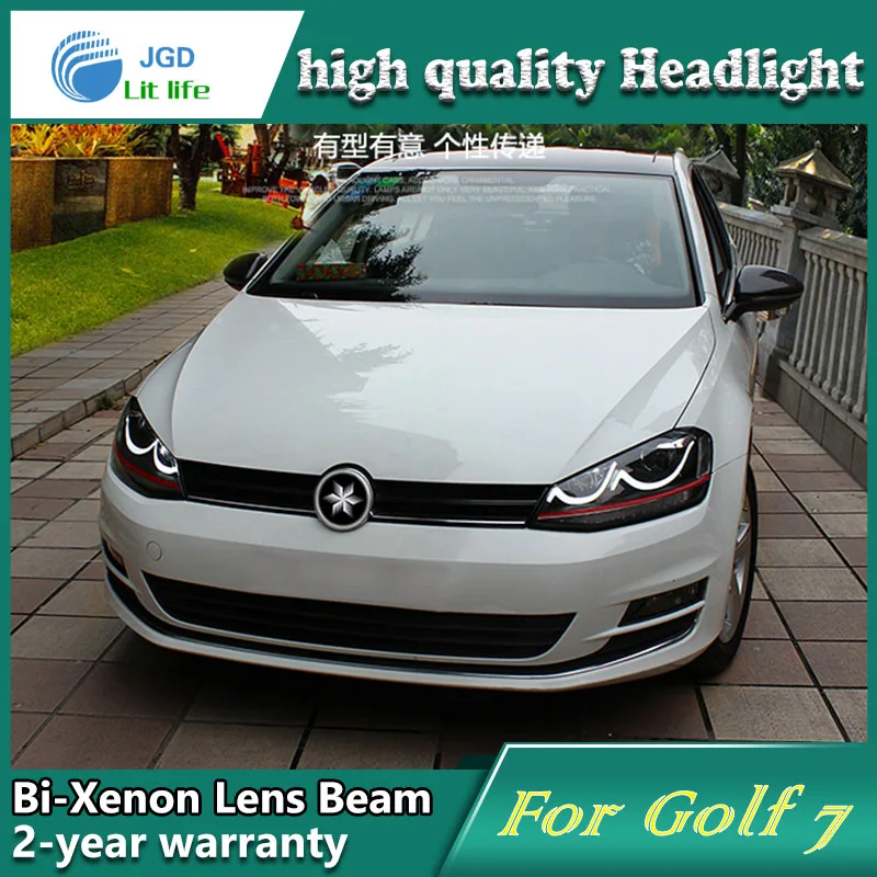 Высококачественный чехол для стайлинга автомобиля VW Golf 7 Golf7 светодиодный