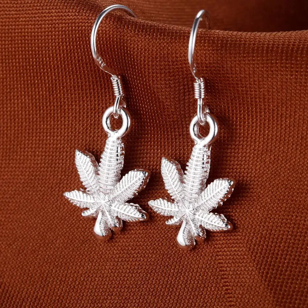 Новый набор украшений с растениями уникальный дизайн Vashiria модный посеребренный