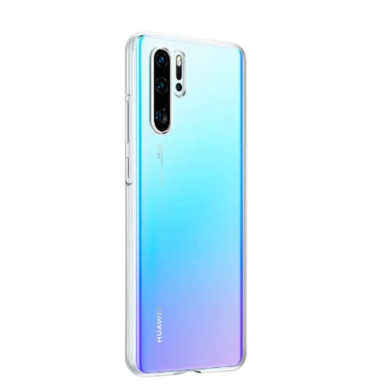 Оригинальный ультратонкий Мягкий ТПУ чехол HUAWEI P30 Pro прозрачный тонкий