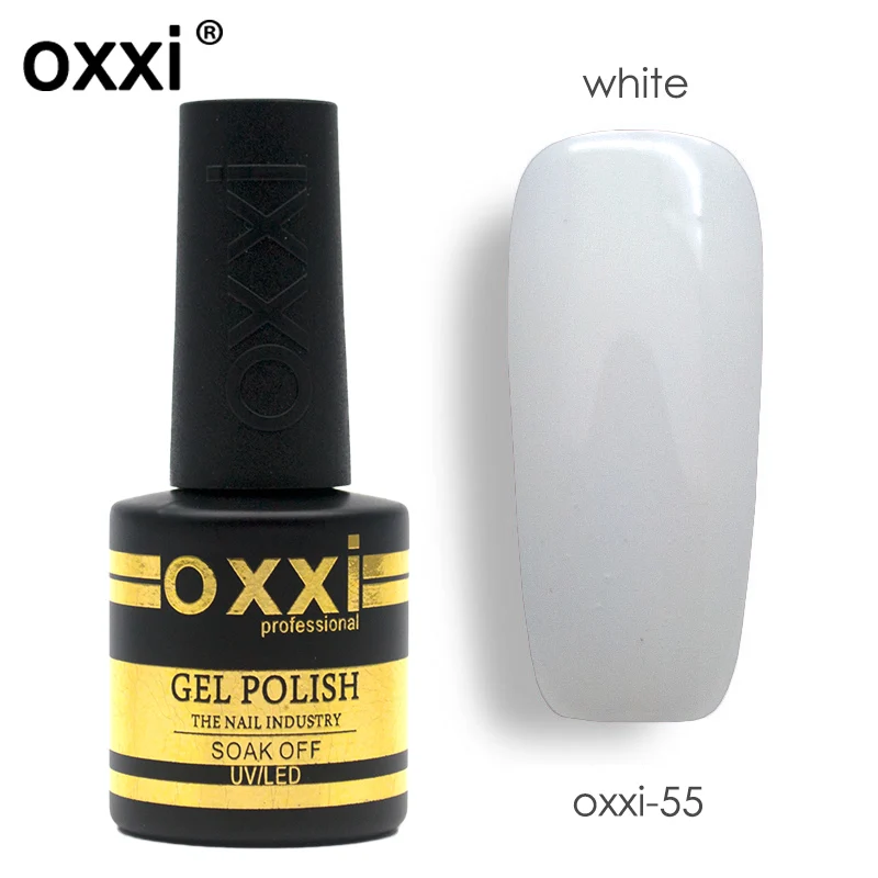 OXXI 8 мл Лак для ногтей резиновый базовый слой и верхнее покрытие гель лак без протирания Топ для ногтей полуперманентный УФ гель лак дизайн ногтей - Цвет: 8ml-055