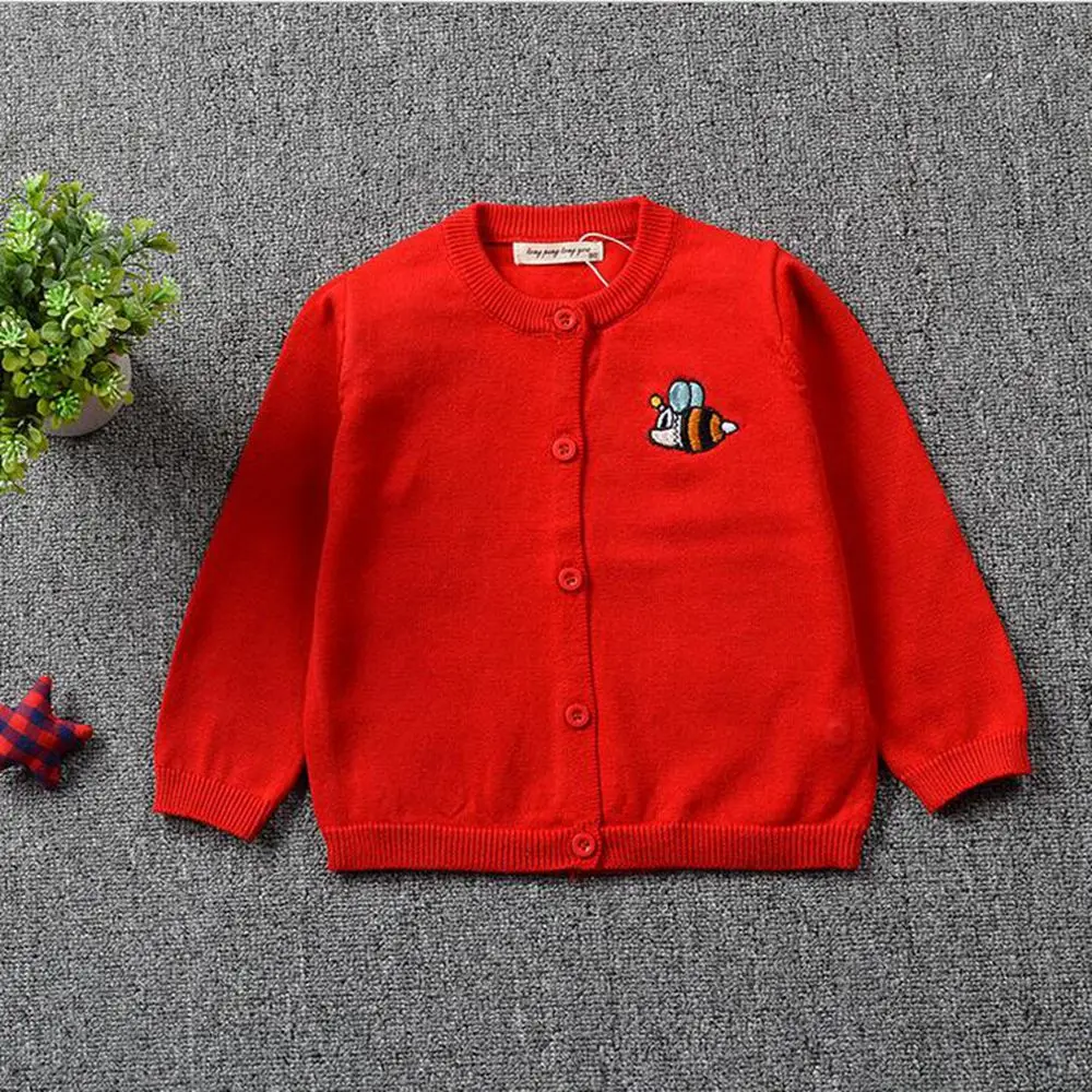 Осень-зима для мальчиков джемпер девушки малышей свитер Детский с круглым