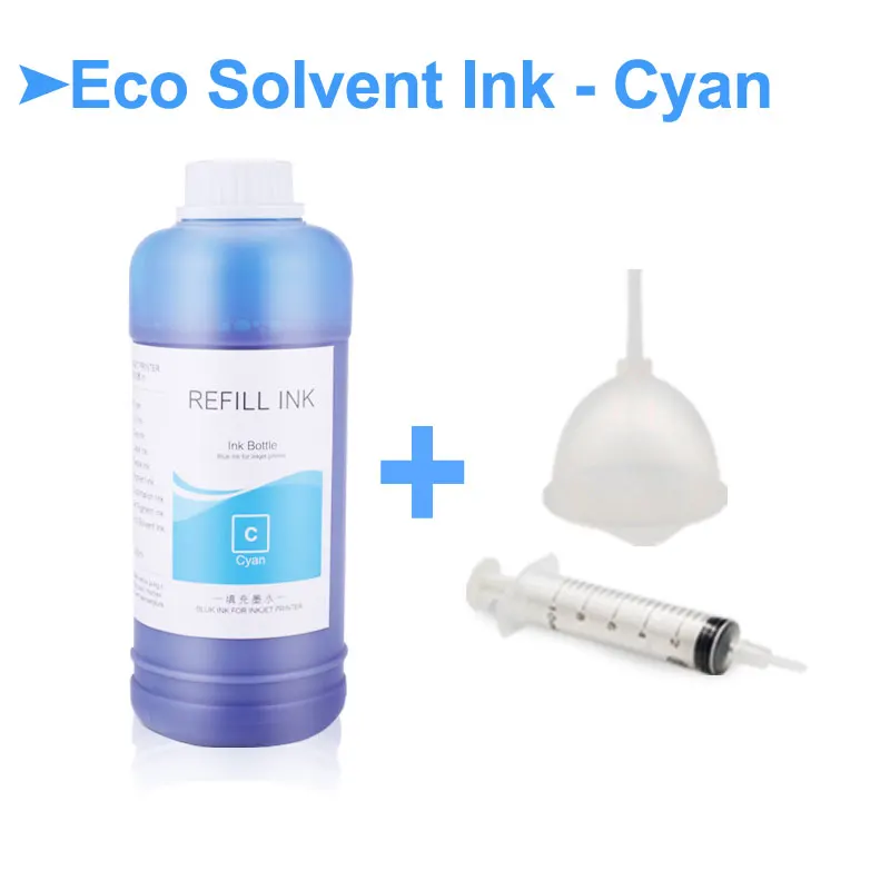 500 мл/бутылка чернила экосольвентные бутылка для Epson L362 L366 L800 L805 L1300 L1800 P50 P60 T50 T60 1390 1400 1500W R3000 чернила для принтера