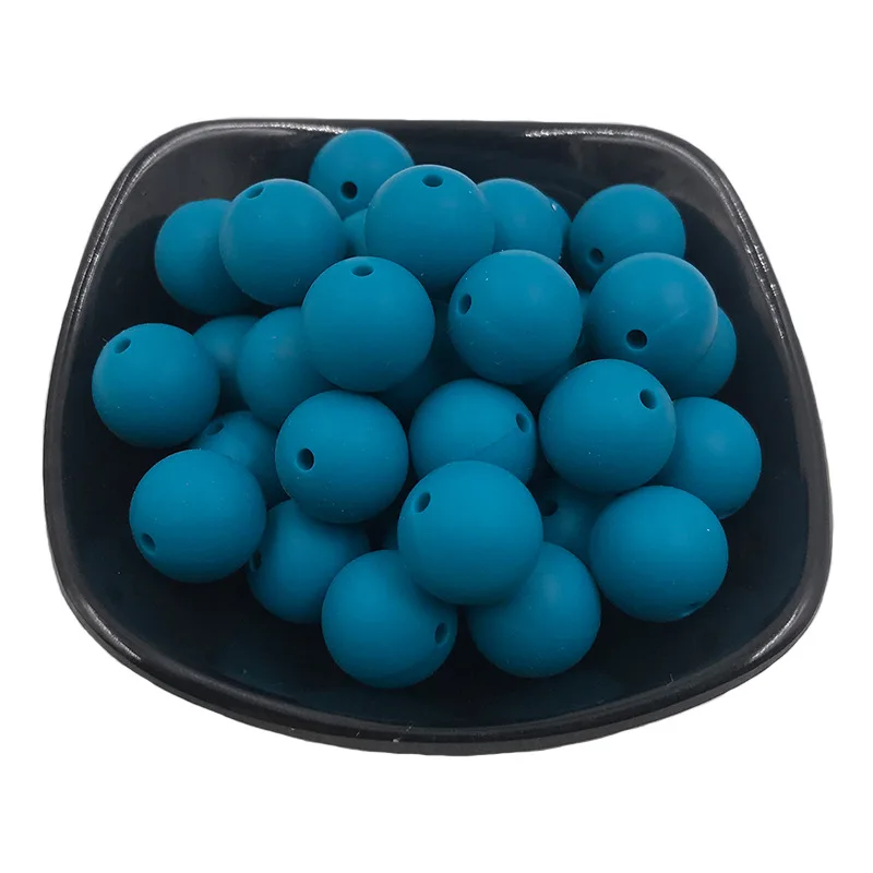 Lemon Comeon, 10 шт., 15 мм, круглые силиконовые бусины для прорезывания зубов, для ожерелья, Жевательная соска, цепочка, клипсы, бусины, мягкая текстура, силикон, уход за ребенком