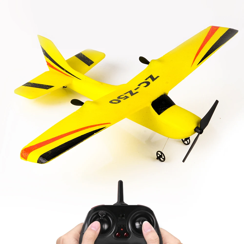 Two-channels remote glider 2.4G Z50 EPP foam built-in 6-axis gyro RC airplane |