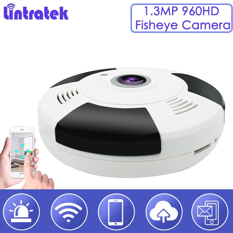 Fisheye 360 безопасности Камера Видеоняни и радионяни Беспроводной Wi-Fi градусов IP 960 P