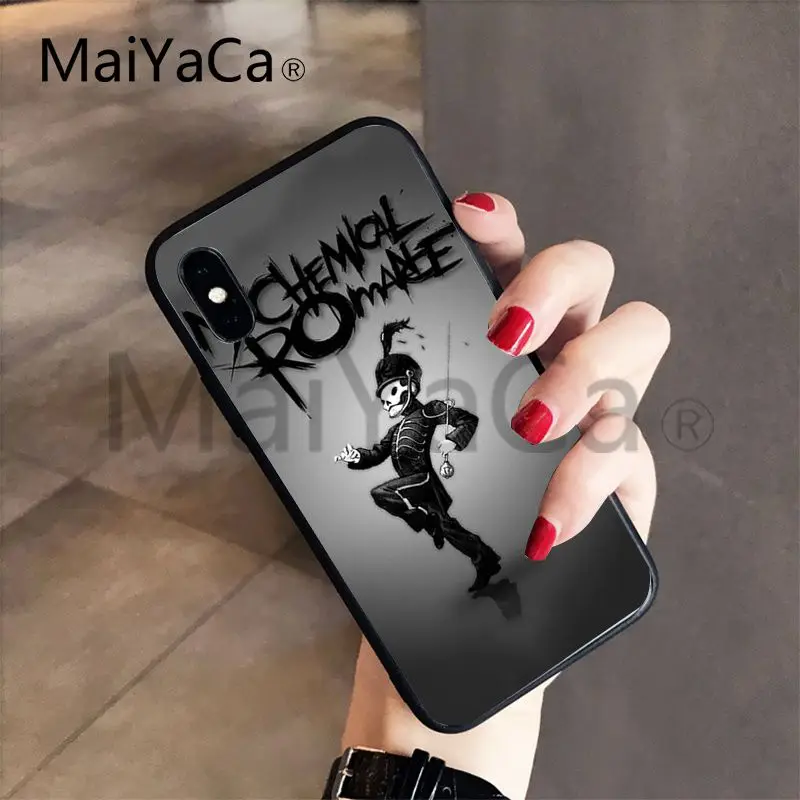 MaiYaCa My Chemical Romance Ультратонкий чехол для телефона с мультяшным рисунком для iphone 8 8 plus и 7 7 plus 6s 6s Plus 6 6 plus 5s - Цвет: 5