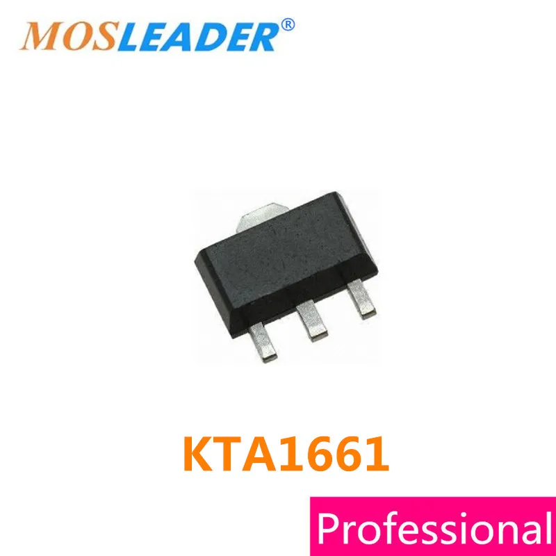 Mosleader KTA1661 DY SOT89 1000PCS Y PNP 120V 0.8A 800mA сделано в Китае высокое качество как оригинал|pnp| |