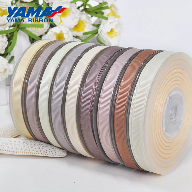 YAMA 50 57 63 75 89 100 мм ярдов/партия темно коричневая серия лента для изготовления