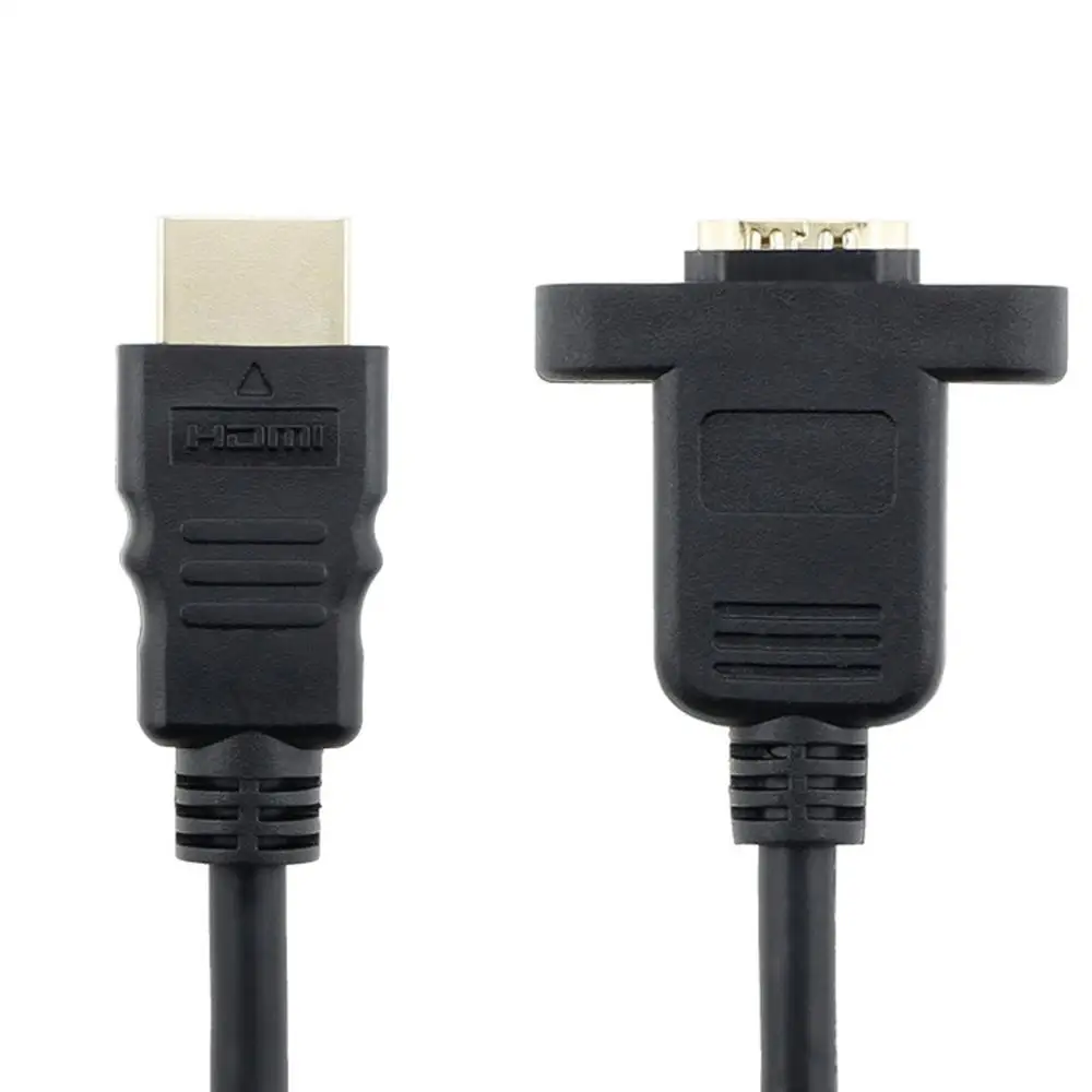 Удлинительный кабель с отверстием для винта 30 см HDMI A 1 4 19Pin|Компьютерные кабели и