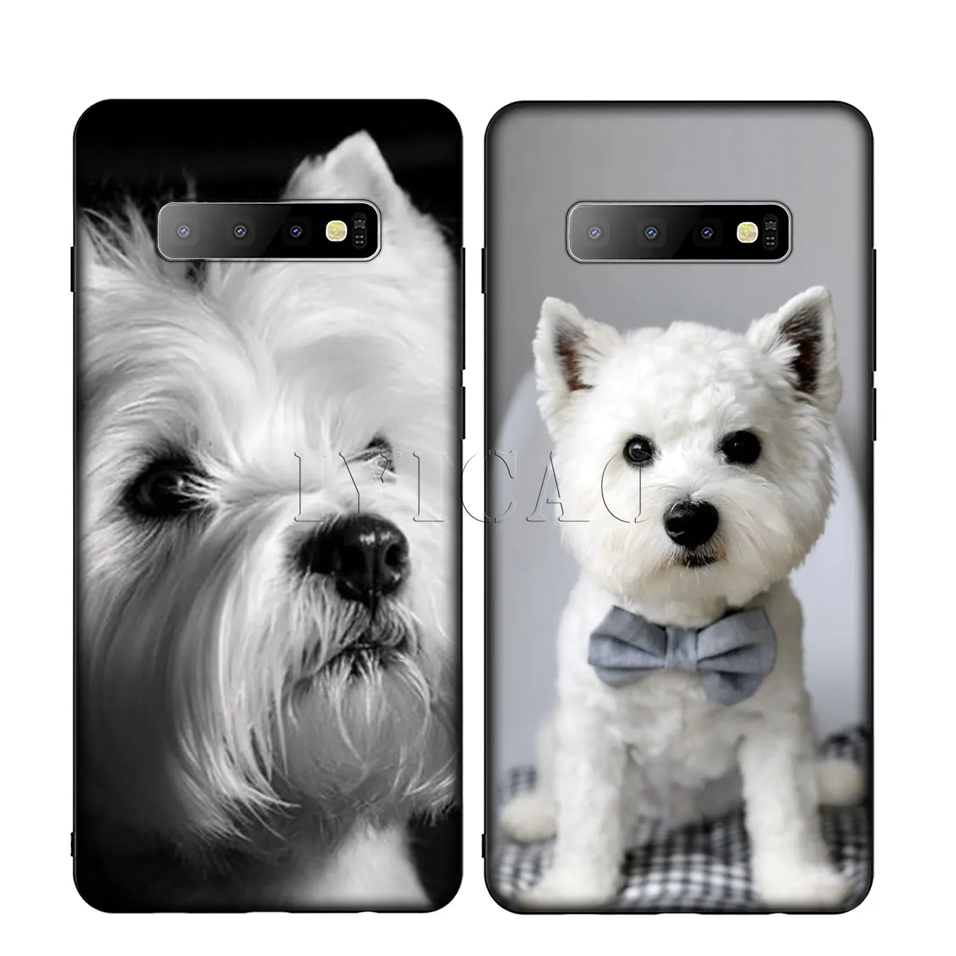 Силиконовый мягкий чехол Westie Terrier для Samsung Galaxy S20 S10 S9 S8 Plus Lite Ultra S6 S7 Edge S10e E|Бамперы| |