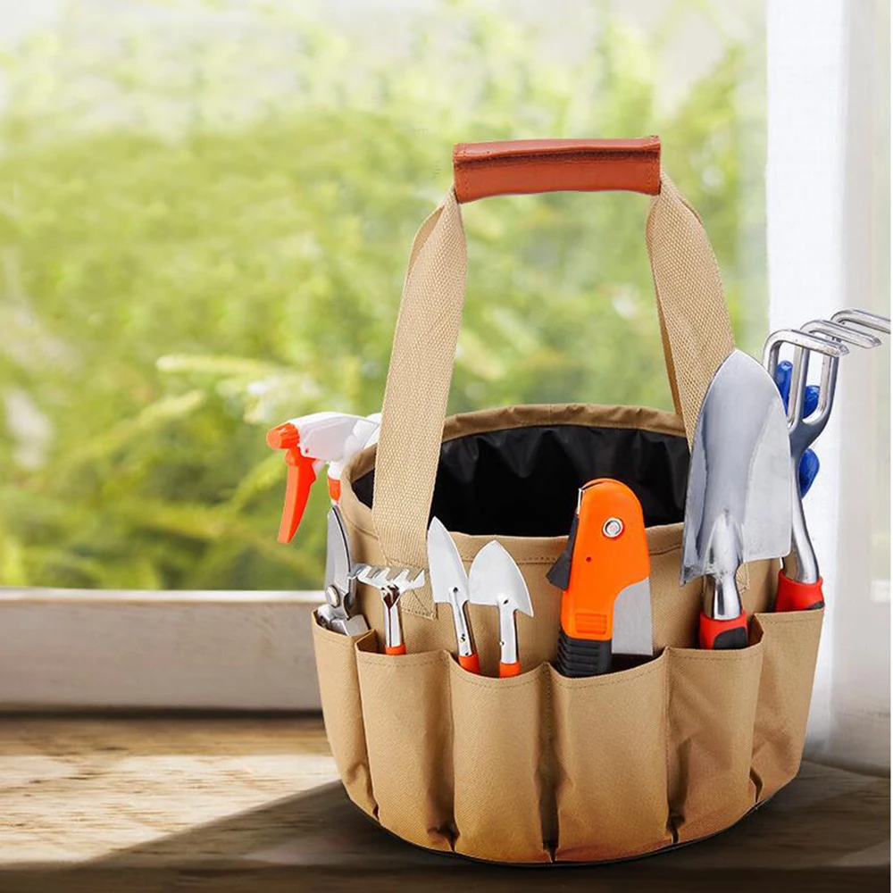

Запчасти для садовых инструментов Комплект Холщовая Сумка комбинированный набор лопата из алюминиевого сплава садовые ножницы сумка для к...
