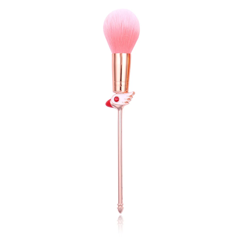 Розничная, 1 шт., кисти для макияжа Sakura/Sailor Moon, тени для век/румяна/бровей/губ, кисточка для профессионального макияжа, кисть для смешивания