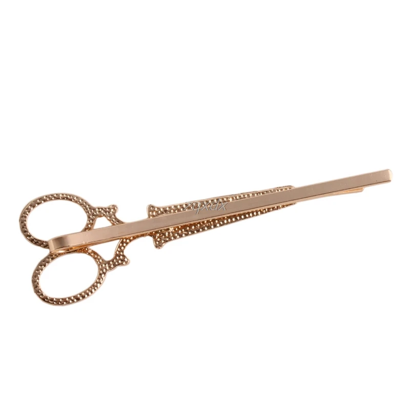 

Fashion Women Chic Scissors Shape HairClip Gold/Silver Hair Pin Accessory Whosale&Dropship