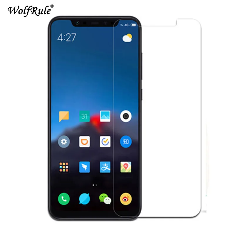 2PCS protector de pantalla xiaomi mi 8 Pro de xiaomi mi 8 Pro HD pel&iacute;cula protectora ultra delgada original xiaomi mi 8 Pro pel&iacute;cula-0