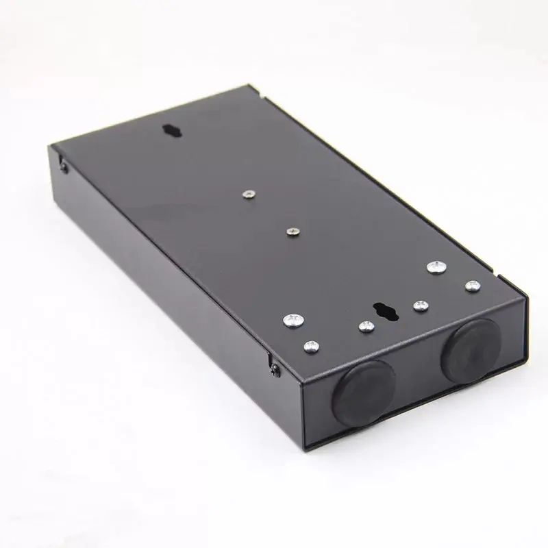 16 core fiber optic termination box fully installed LC pigtail&adapter SPCC 8 ports patch panel ftth distribution ELINK