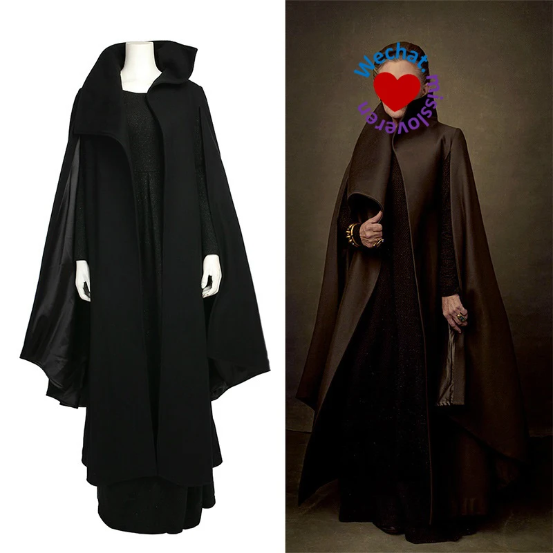 Женское платье плащ Акацуки косплей Vestidos Для Leia принцесса для звездных войн