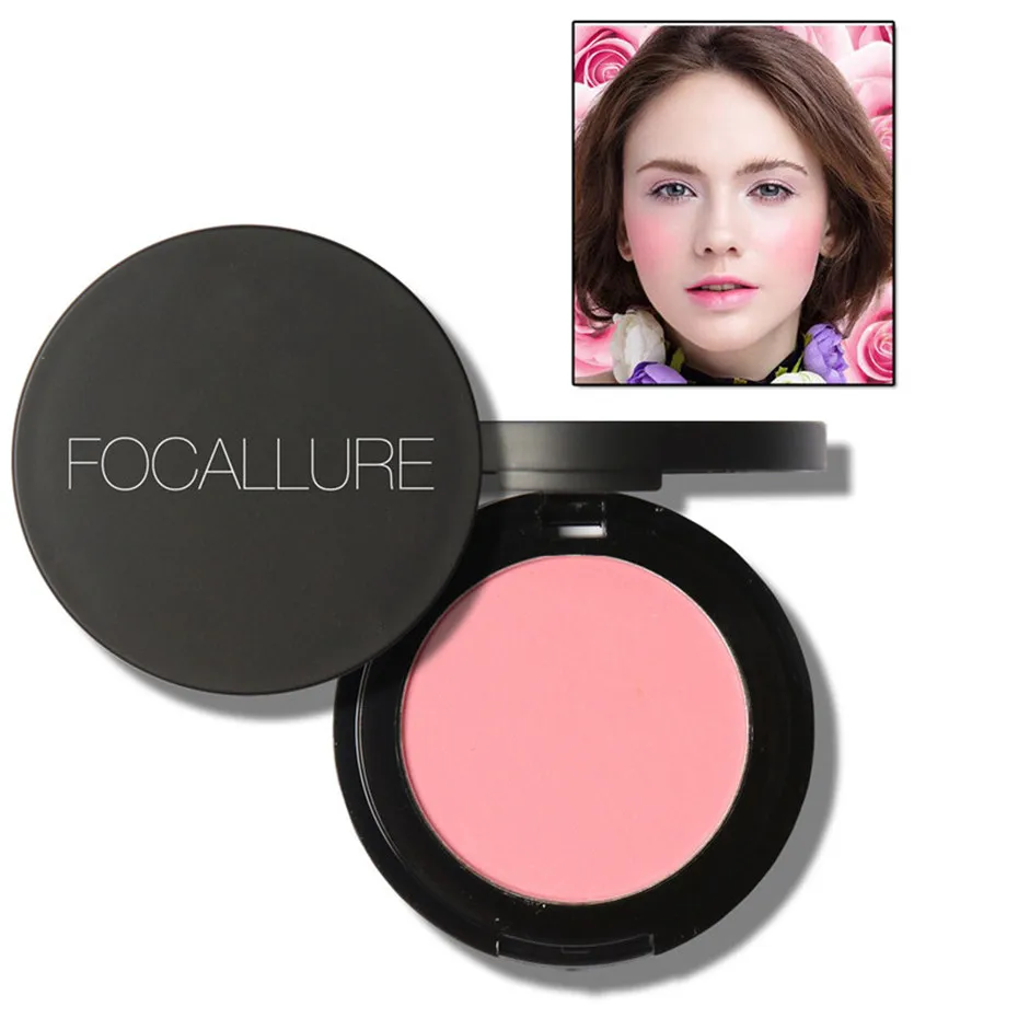 FOCALLURE New Pro лица Румяна Макияж Палитра 11 цветов румяна пудра матовый жемчуг Румяна Макияж Лицо красивые Румяна Косметика