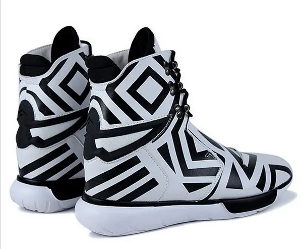 Free Shipping 2016 Luxury men Sneakers Autumn/Winter Genuine Leather Men casual Shoes zebra platform shoes | Обувь