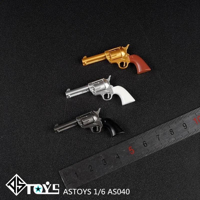 1/6 Револьвер пистолет оружие Модель пистолет игрушка астойс AS040 для 12 дюймов фигурка кукла игрушка подарок