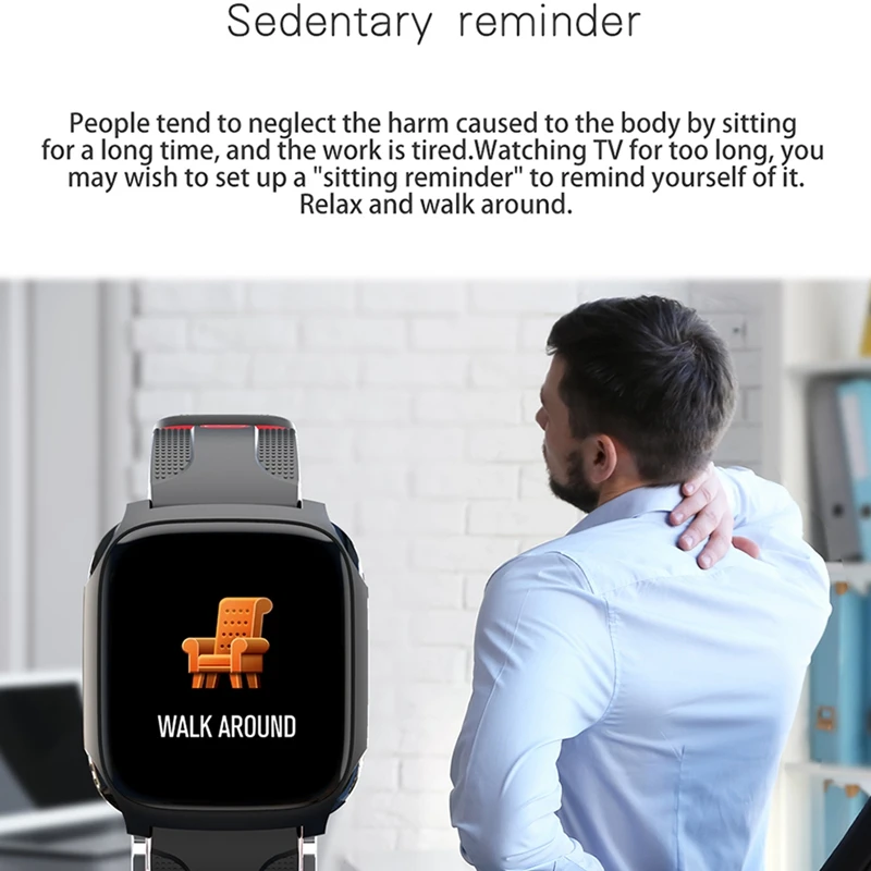 Смарт часы водонепроницаемые TF9 smartwatch мужские фитнес-трекер пульсометр измерять
