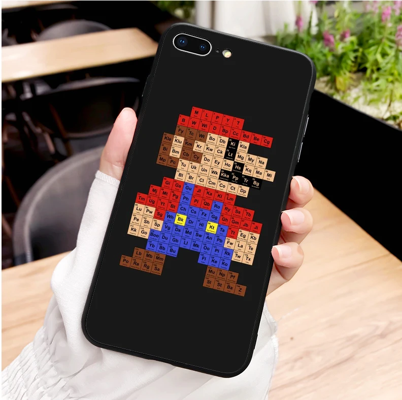Мягкий силиконовый чехол из ТПУ с рисунком Супер Марио для iPhone MAX XR XS X 5 5S 5SE 6 6 S 6 7 8 Plus Coque Capa