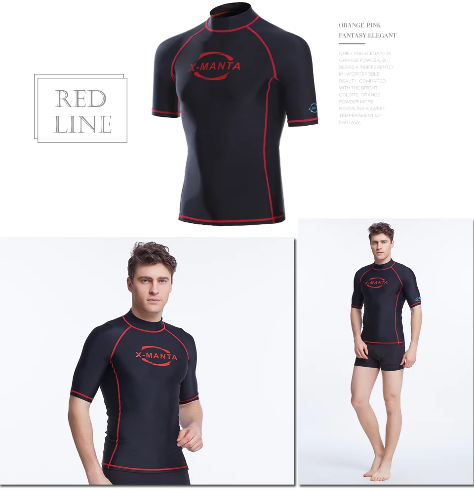 DIVE& SAIL Lycra UPF 50+ рашгарды для мужчин, боди, костюмы, раздельные, для сноркелинга, дайвинга, кожи, анти-УФ, одежда для серфинга, спорта, плавания, одежда