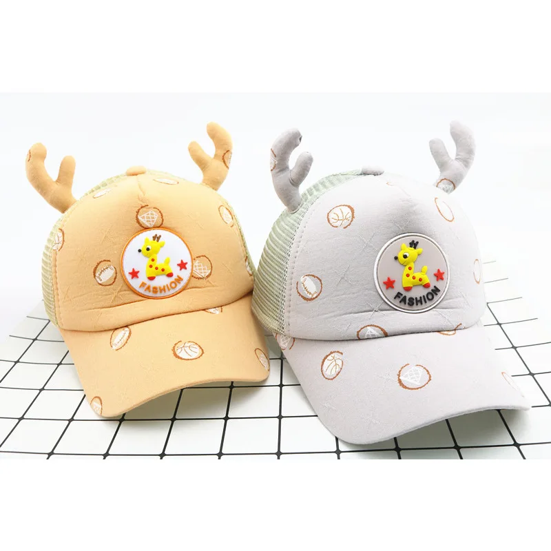 Summer Unicorn Baby Hat Boy Baseball Caps For Girls Cap Hats Snapback Hip-hop Kids Unisex Mesh Sun | Детская одежда и обувь