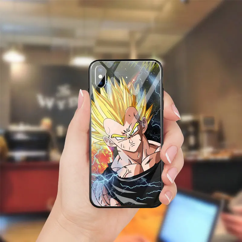 Жесткий ПК ТПУ закаленное Стекло мобильный чехлы для телефонов Iphone 5 5s se X XR XS Max 10 7
