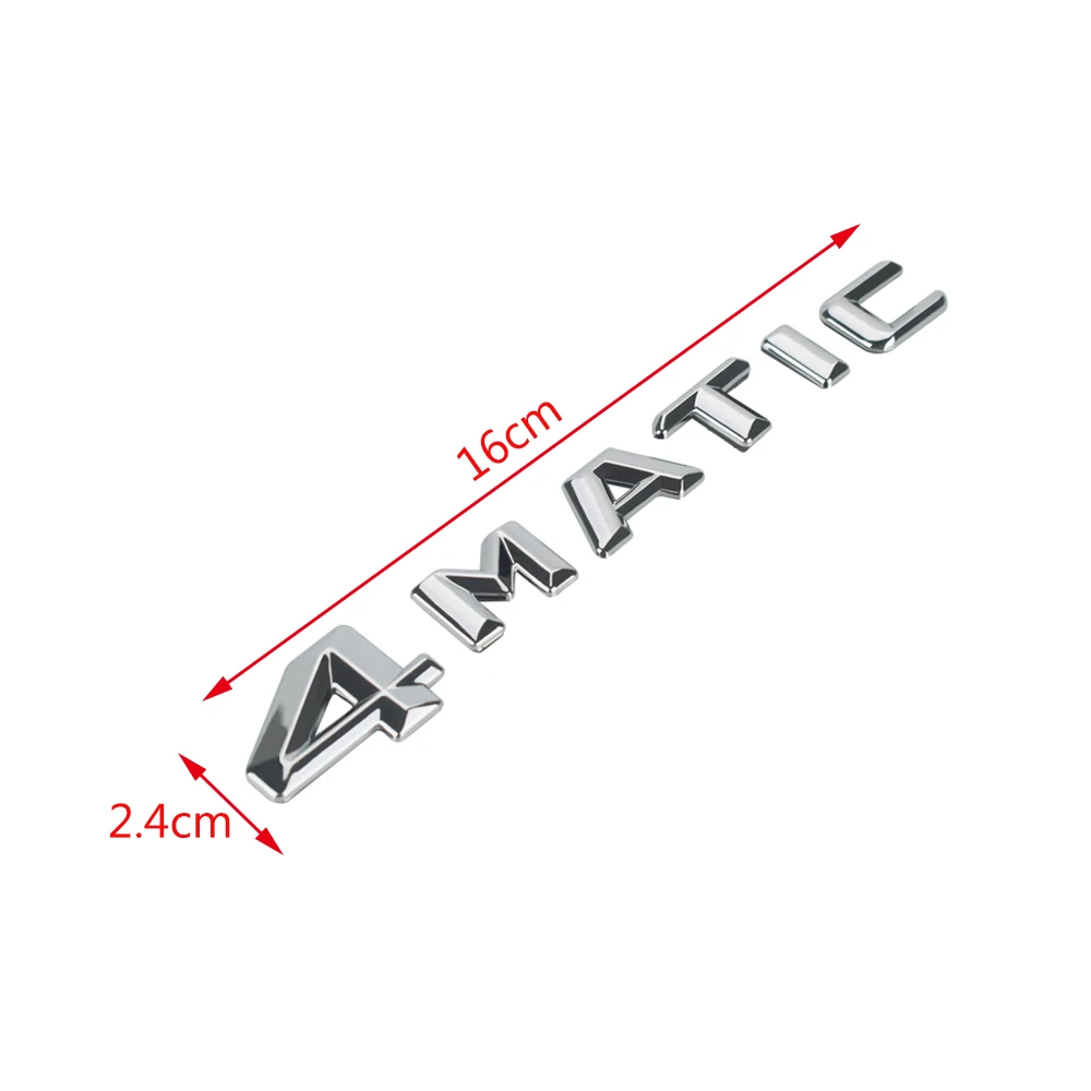 4matic логотип для Mercedes Benz AMG GT A B C E S G Class CLA CLS GLA GLC GLS GLE SLC SL SLK наклейка кузова - купить