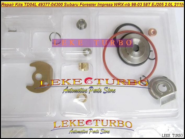 Бесплатная доставка турборемонтный комплект TD04L 49377-04300 14412-AA360 AA140