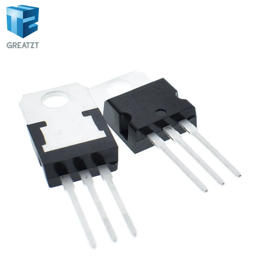 GREATZT 10 шт. LM7805 L7805 7805 регулятор напряжения IC 5 в 220 А до |ic 7805|ic regulator5v regulator |