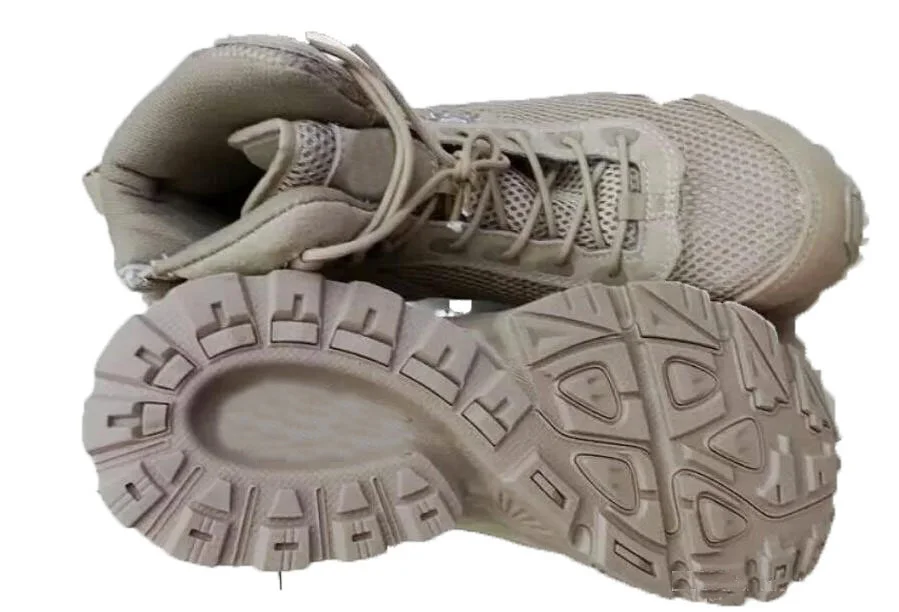 Уличная обувь для пустыни с сеткой и песком Военная армейская тактическая