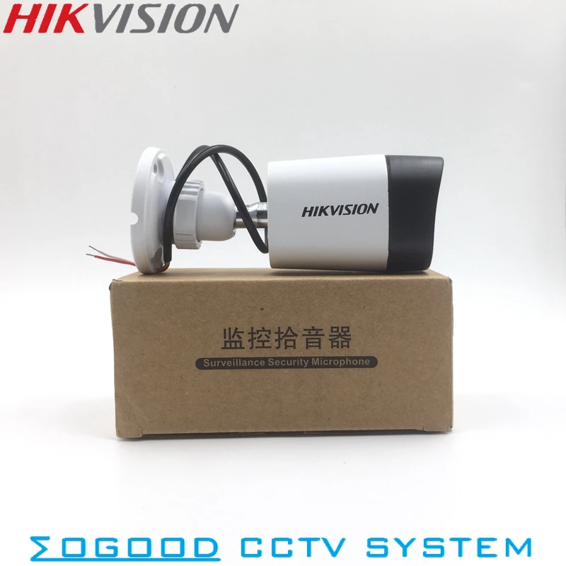 Оригинальный Микрофон Hikvision для улицы водонепроницаемый стандарт CE FCC IP Камеры