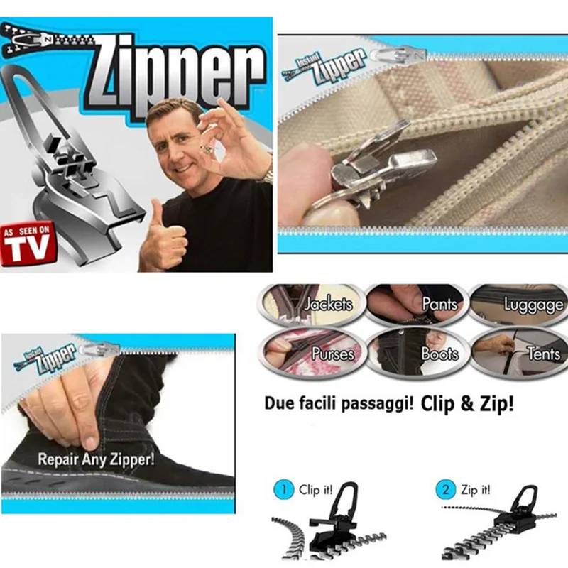 Набор для мгновенного ремонта фиксация молнии универсальная молния