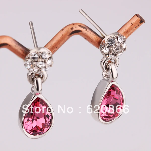 Min order=$10 Free18K Gold Plated Ring Health Jewelry Nickel Free K Golden Plating Platinum Austrian Crystal E110 | Украшения и