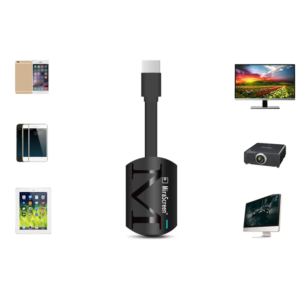 Mirascreen G4 WiFi Дисплей Dongle приемник для Google 2 Chrome Crome Cast Cromecast Media Streamer Miracast G2 |