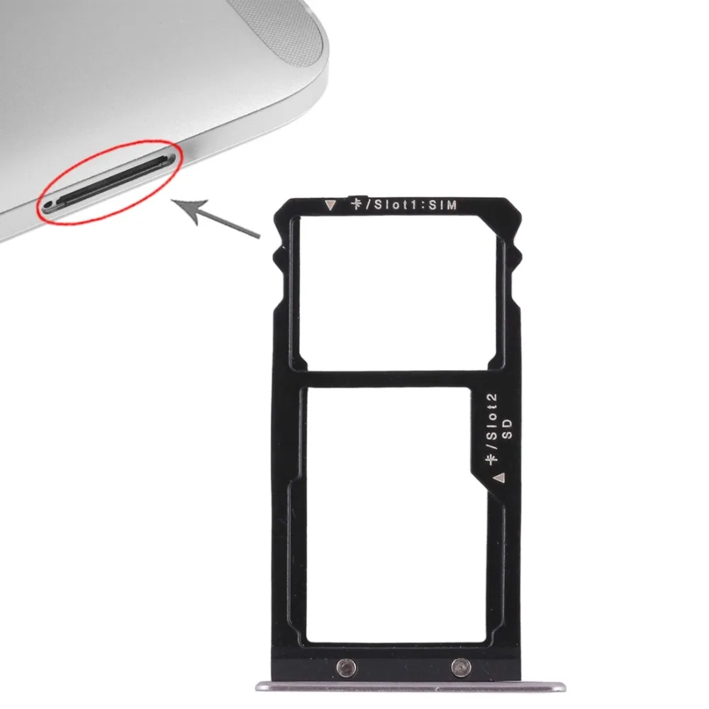 Новый лоток для sim-карты Huawei G8 + sim-карты/запасные части микро-sd-карты | Мобильные
