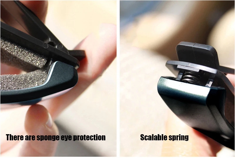 2 шт. авто крепеж ABS автомобиль солнцезащитный козырек солнечные очки держатель