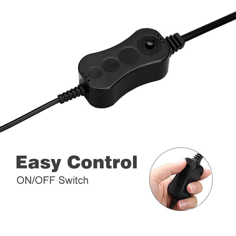 Finether Светодиодная лампа для аквариума освещение растений выращивания супер