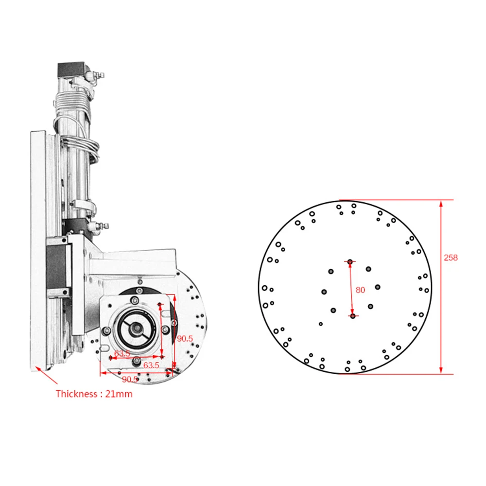 IOS30/BT30 ATC станок CNC с автоматической заменой инструмента+ Воздушный баллон+ 8/12/16/20 держатели режущий диск для NEMA34 86 мм ЧПУ шпинделя шаговые двигатели маршрутизатор