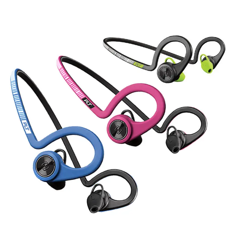 Оригинальные беспроводные Bluetooth наушники Plantronics BackBeat Fit многоцветные спортивные