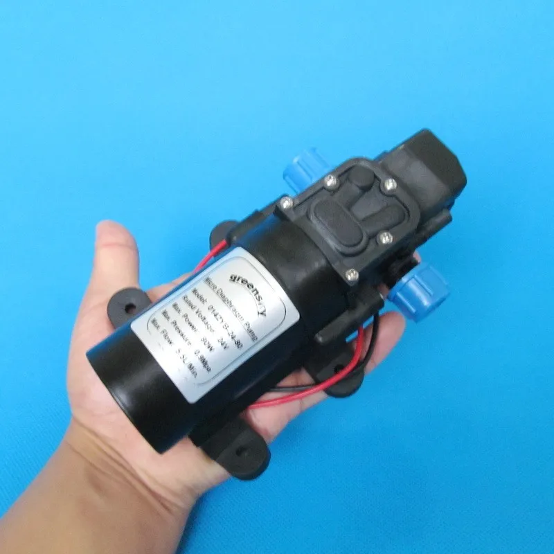 Мембранный насос 24 В для мытья автомобилей медицинское и химическое