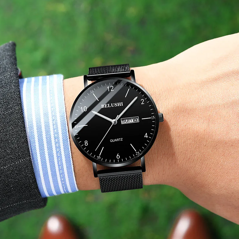

2019 Men Wrist Watches Man Classic Business Quartz Top Luxury Brand Male Watches Clock Wristwatches Watch Men Relogio Masculino