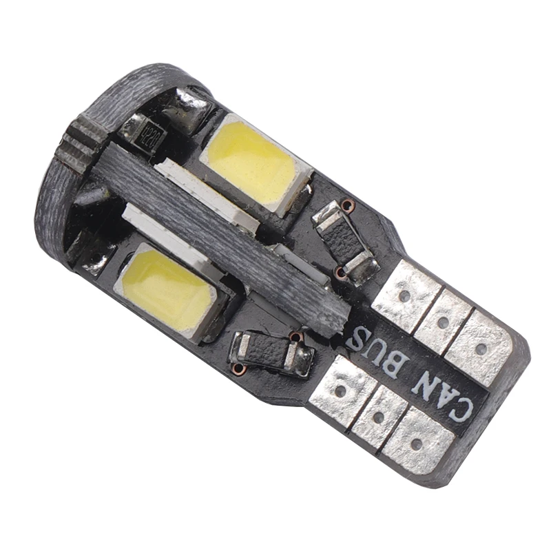 2 шт. Автомобильный светодиодный светильник T10 W5W 168 194 5630 10 SMD светодиодный светильник белого цвета для автомобиля авто светодиодный клиновые лампы 12 В автомобильный Стайлинг