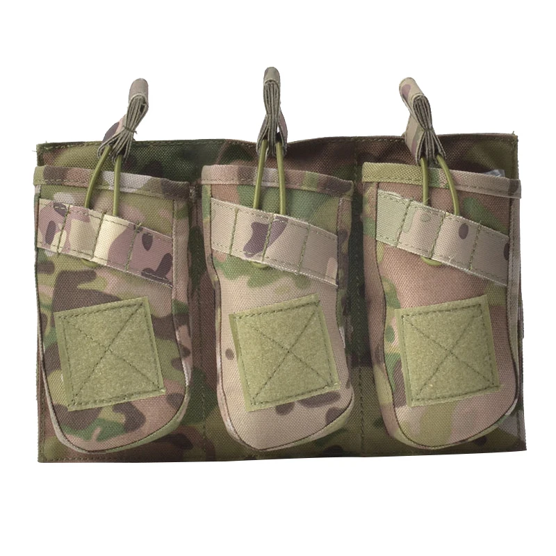 Tactifans Молл АК M4 подсумок Sinagle/двойное/тройной мешочек для лямки Системы Quick Release эластичный Топ открытым камуфляж