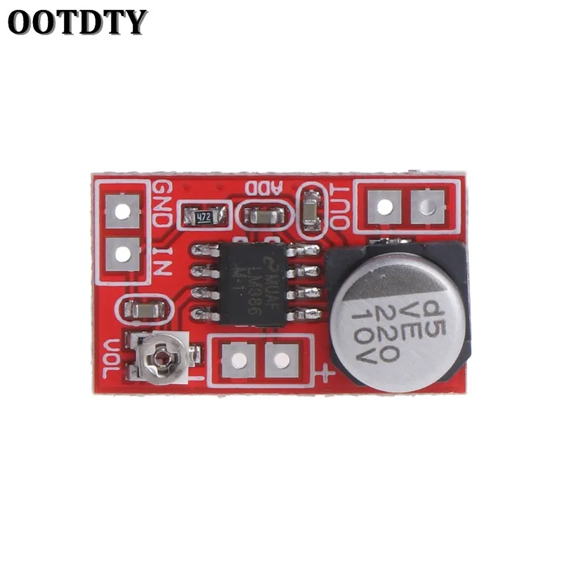 OOTDTY DC 5 V 12 микро электретный усилитель микрофон конденсатор мини доска|Усилители