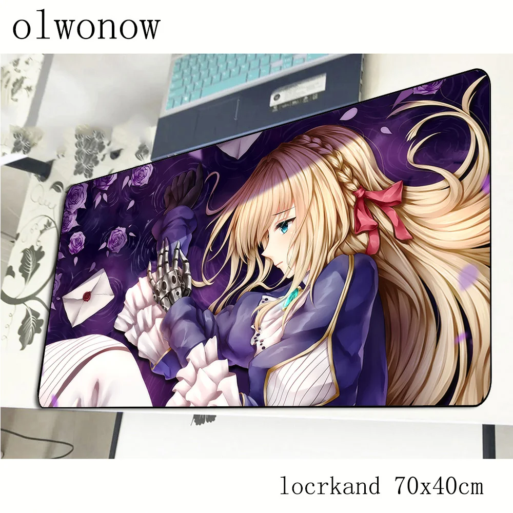 Фиолетовый Коврик для мыши evergarden 70x40 см подарочные коврики мальчиков лучший